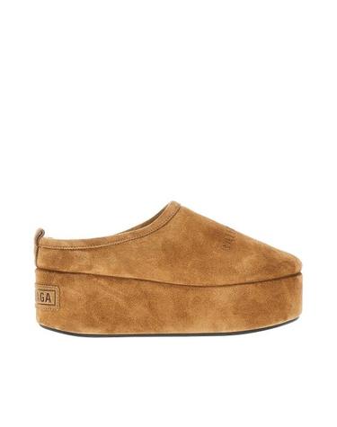 [해외직구] 26FW 발렌시아가 알래스카 소프트 플랫폼 뮬 825258WBFC1 Beige