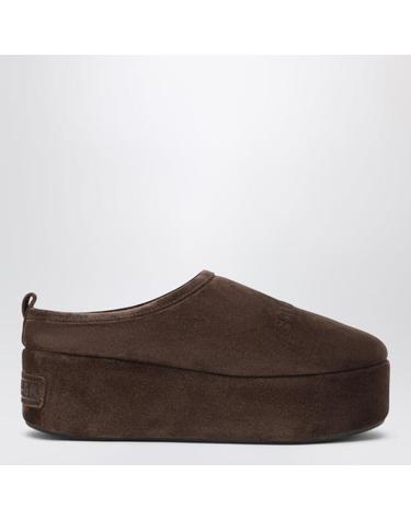 [해외직구] 26FW 발렌시아가 알래스카 소프트 플랫폼 뮬 825258WBFC1 Brown