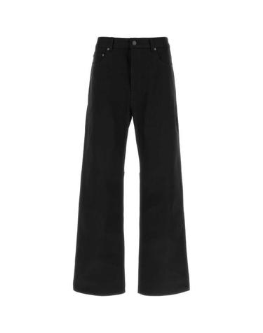 [해외직구] 26SS 발렌시아가 커브드 니 팬츠 857194TTWA4 1000 BLACK