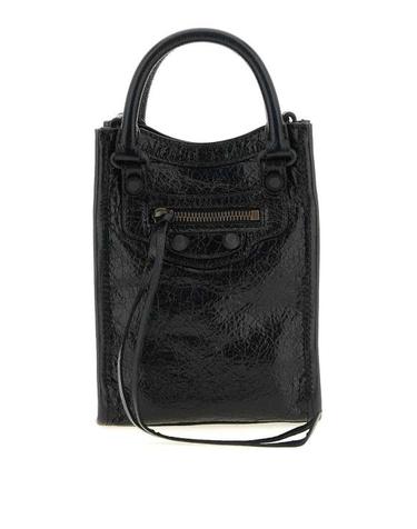 [해외직구] 26FW 발렌시아가 르 시티 토트 폰 8734262ABFY1000 BLACK
