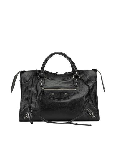 [해외직구] 26FW 발렌시아가 르 시티 백 미디움 8657602ACLR1000 BLACK
