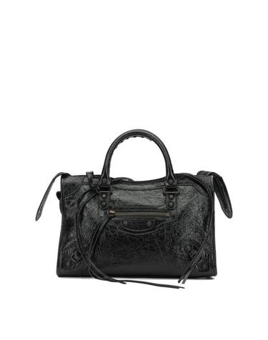 [해외직구] 26FW 발렌시아가 르 시티 백 스몰 8657622ACFH1000 BLACK