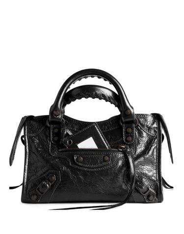 [해외직구] 26FW 발렌시아가 르 시티 백 8657632ACFH 1000 BLACK