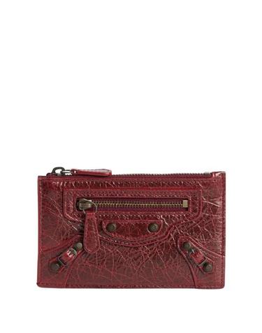 [해외직구] 26FW 발렌시아가 르 시티 롱 코인 앤 카드 홀더 8106072ABFY6154 BERRY RED
