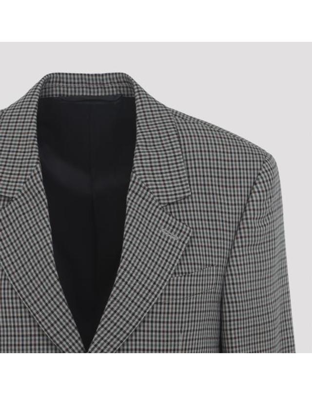 발렌시아가 [해외직구] 26SS 발렌시아가 랩 테일러드 재킷 857365TTO38 2866 BROWN 착용컷