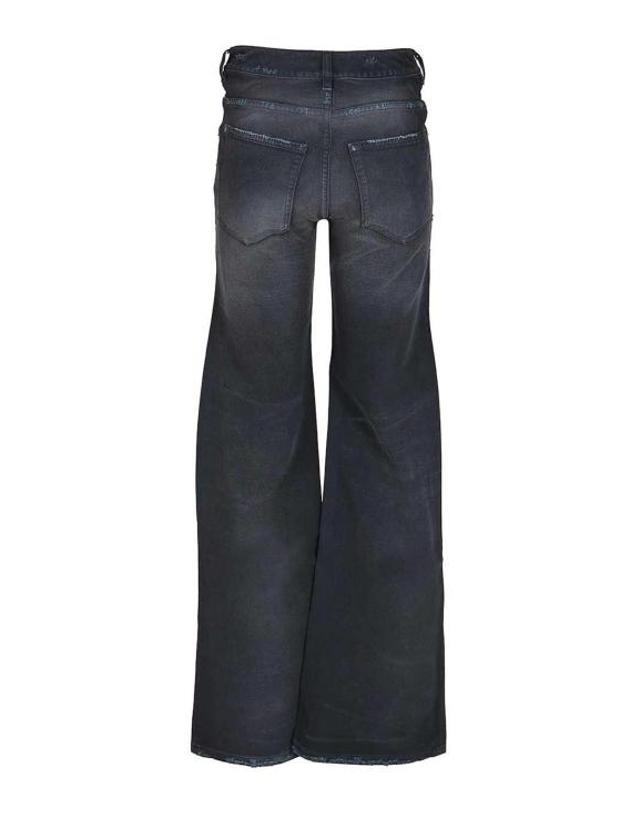 발렌시아가 [해외직구] 26SS 발렌시아가 커브드 Waist 팬츠 848019TTW648074 Blue 착용컷