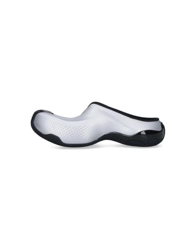 발렌시아가 [해외직구] 26SS 발렌시아가 베스킷볼 뮬 스니커즈 841877 WBSKM 1010 Silver 착용컷