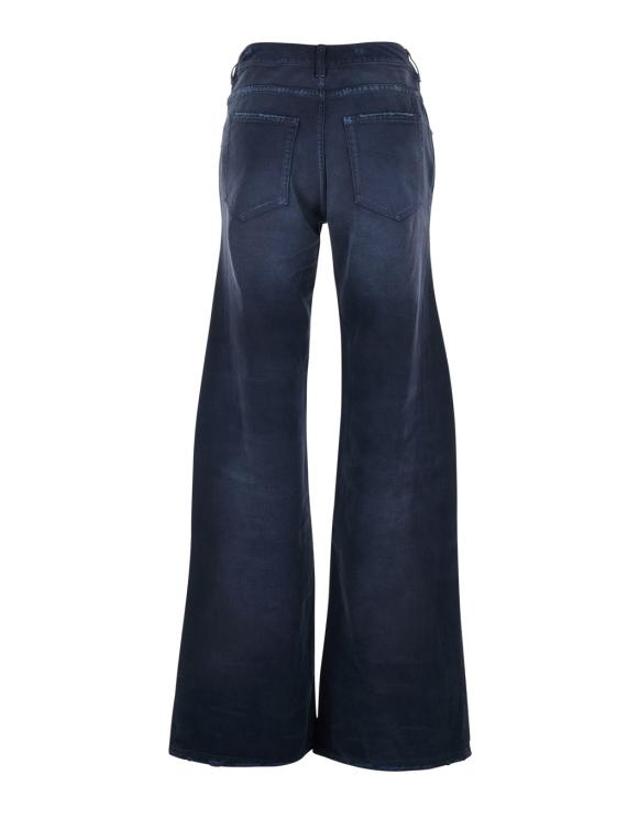 발렌시아가 [해외직구] 26SS 발렌시아가 커브드 Waist 팬츠 848019TTW648074 Blu 착용컷