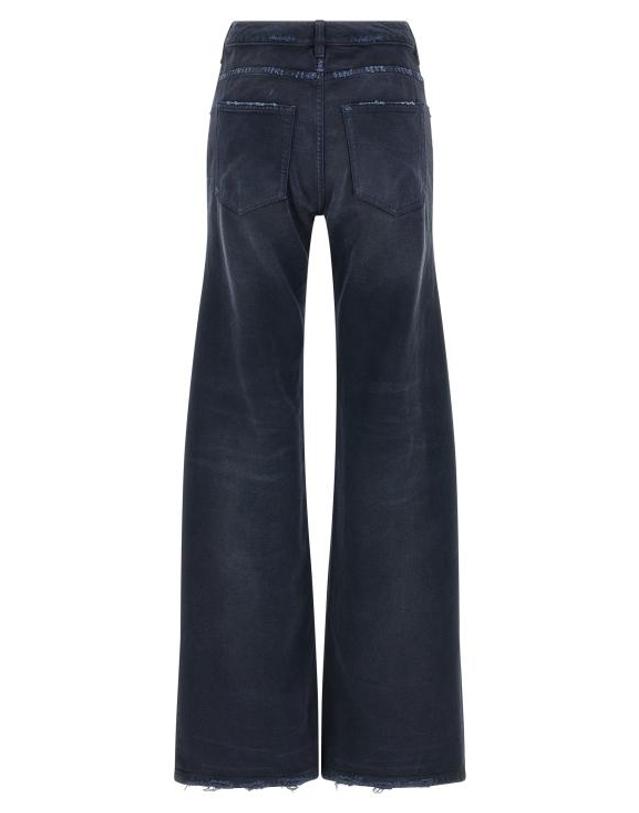 발렌시아가 [해외직구] 26SS 발렌시아가 커브드 Waist 팬츠 848019TTW648074 Blue 착용컷