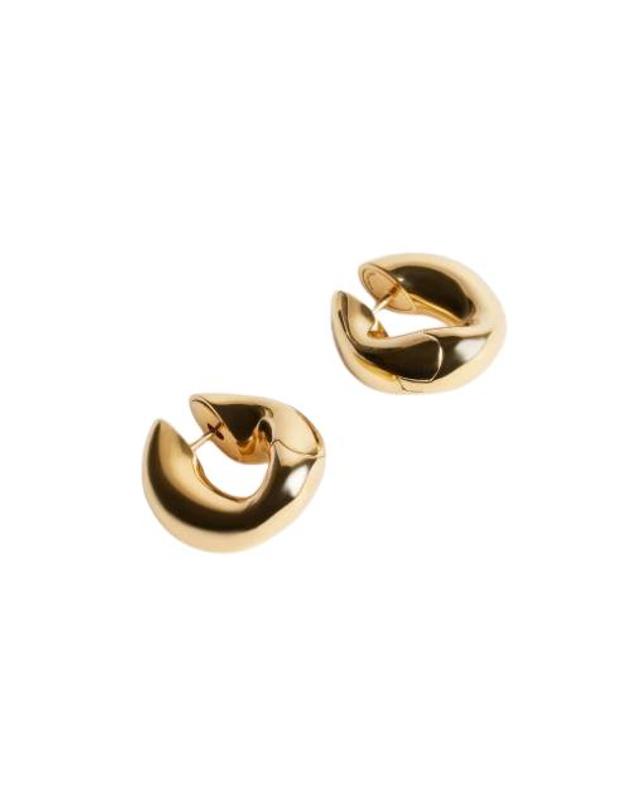 발렌시아가 [해외직구] 26SS 발렌시아가 이어링 869971TZ77G0127 GOLDEN 착용컷