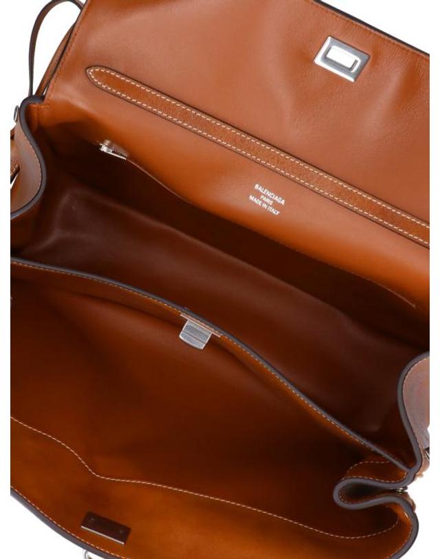 발렌시아가 [해외직구] 26FW 발렌시아가 로데오 미디움 핸드백 789772 2ABP7 2753 Brown 착용컷