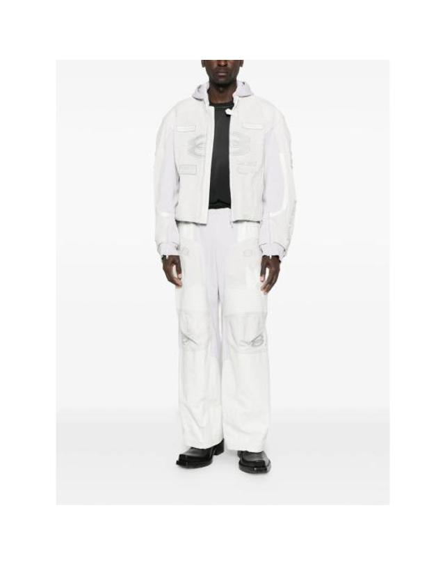 발렌시아가 [해외직구] 26SS 발렌시아가 트레이닝 조거 팬츠 830890 TSS01 9012 WHITE 착용컷