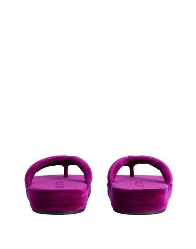 발렌시아가 [해외직구] 26FW 발렌시아가 제트 랙 통 슬라이드 869749WCDQ0 5590 PINK PURPLE 착용컷