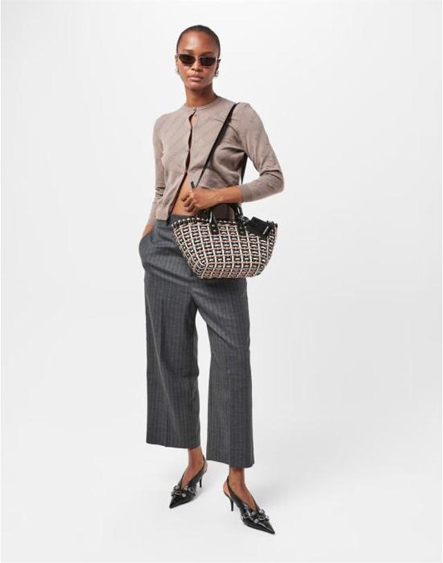 발렌시아가 [해외직구] 26SS 발렌시아가 비스트로 XS 스트랩 베스킷 671342210DC9691 MULTICOLOR 착용컷