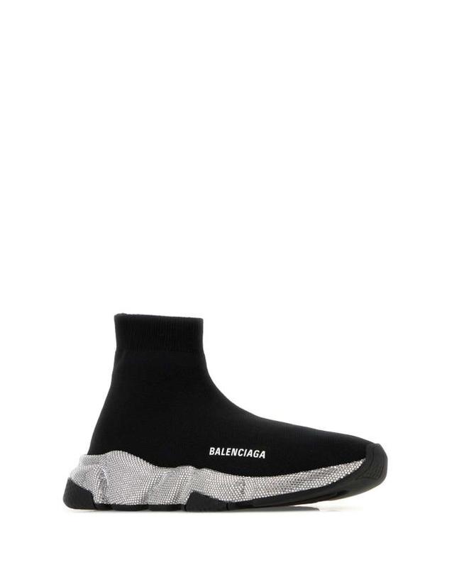 발렌시아가 [해외직구] 26FW 발렌시아가 스피드 트레이너 스니커즈 587280W2DD9 1080 BLACK 착용컷