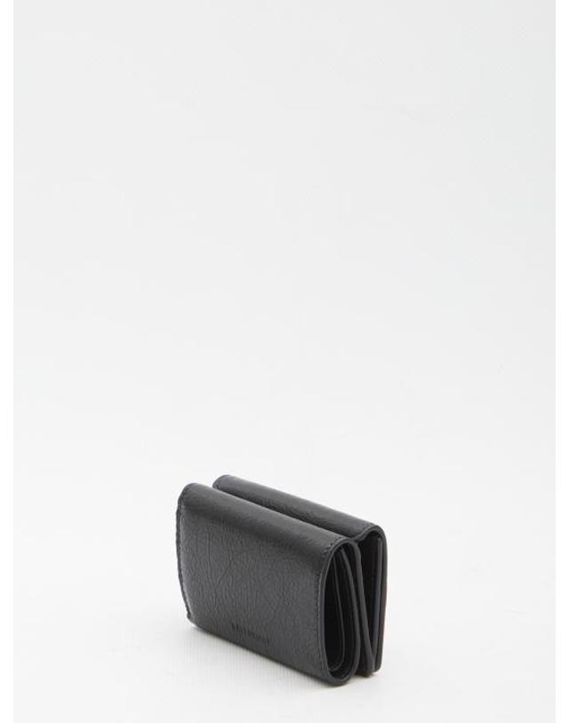 발렌시아가 [해외직구] 26FW 발렌시아가 가죽소품 810669210F6 1000 BLACK 착용컷