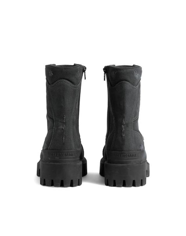 발렌시아가 [해외직구] 26FW 발렌시아가 컴뱃 스트라이크 부츠 845015 W2H11 1000 BLACK 착용컷