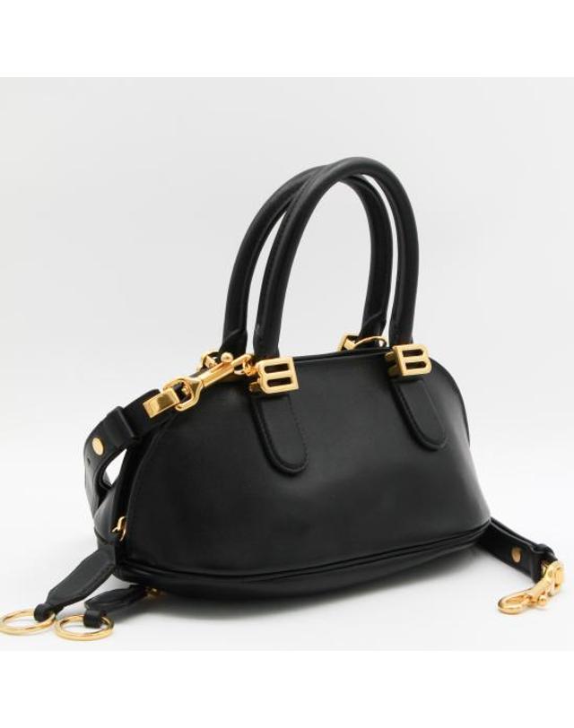 발렌시아가 [해외직구] 26SS 발렌시아가 볼레로 볼링백 868585 2ACJS1000 BLACK 착용컷
