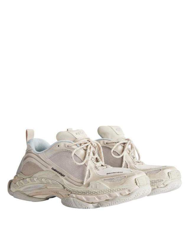 발렌시아가 [해외직구] 26FW 발렌시아가 서킷 스니커즈 865851 WTRS2 9191 EGGSHELL 착용컷