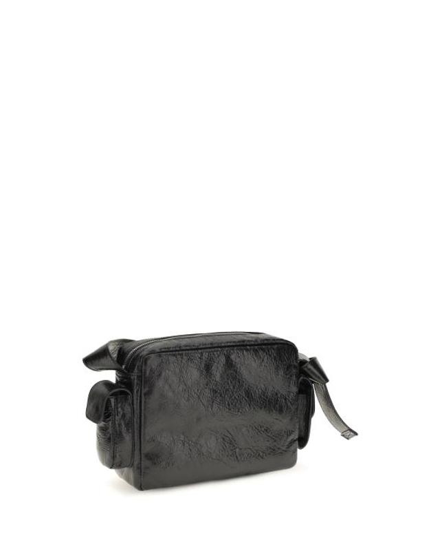 발렌시아가 [해외직구] 26FW 발렌시아가 수퍼비지 카메라백 A000L6210C8 1000 BLACK 착용컷