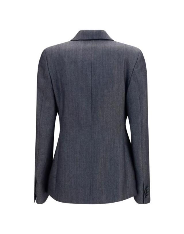 발렌시아가 [해외직구] 26FW 발렌시아가 오버사이즈 가죽 레이서 자켓 872296 TUT444100 DARK NAVY 착용컷