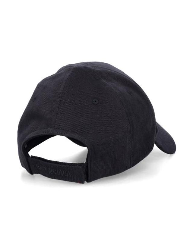 발렌시아가 [해외직구] 26FW 발렌시아가 마스킹 테이프 볼캡 A009HA4E1B3 1000 NERO 착용컷