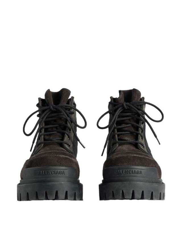 발렌시아가 [해외직구] 26FW 발렌시아가 컴뱃 스트라이크 로우 부츠 867708 WCB45 2010 BROWN BLACK 착용컷