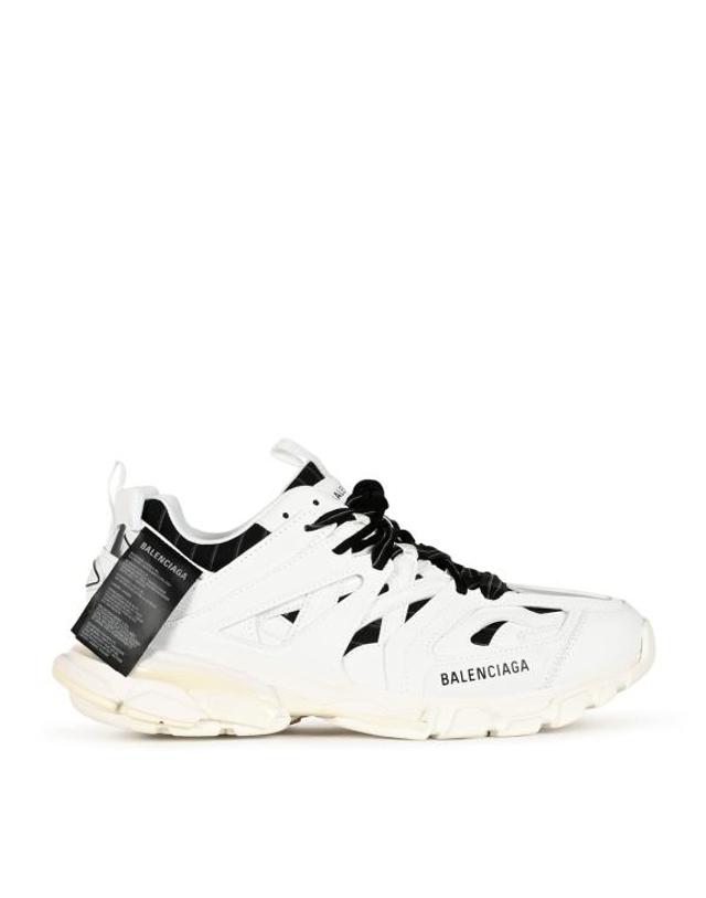 발렌시아가 [해외직구] 26FW 발렌시아가 트랙 스니커즈 542023 WTRSH9010 WHITE BLACK 착용컷