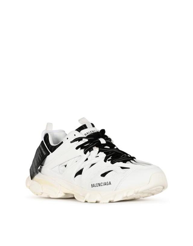 발렌시아가 [해외직구] 26FW 발렌시아가 트랙 스니커즈 542023 WTRSH9010 WHITE BLACK 착용컷