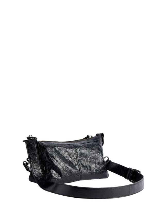 발렌시아가 [해외직구] 26FW 발렌시아가 르 시티 모토 미니백 866122 2ABEK1000 BLACK 착용컷