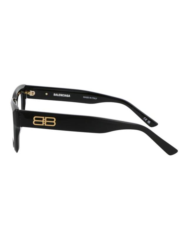 발렌시아가 [해외직구] 25SS 발렌시아가 안경 BB0240O 001 BLACK TRANSPARENT 착용컷