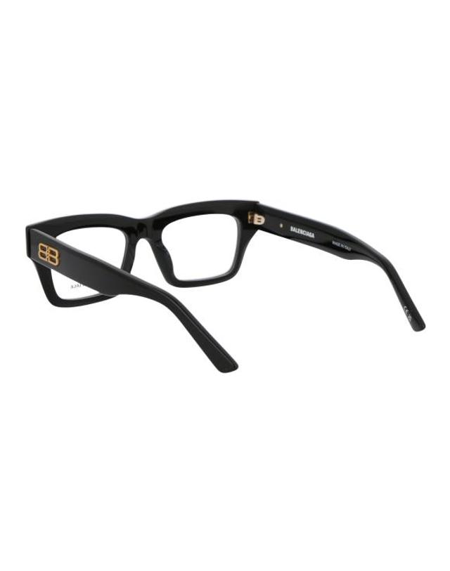 발렌시아가 [해외직구] 25SS 발렌시아가 안경 BB0240O 001 BLACK TRANSPARENT 착용컷