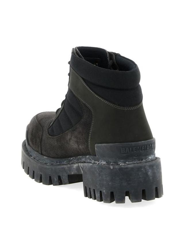 발렌시아가 [해외직구] 26FW 발렌시아가 컴뱃 스트라이크 로우 부츠 867708 WCB452010 BROWN BLACK 착용컷