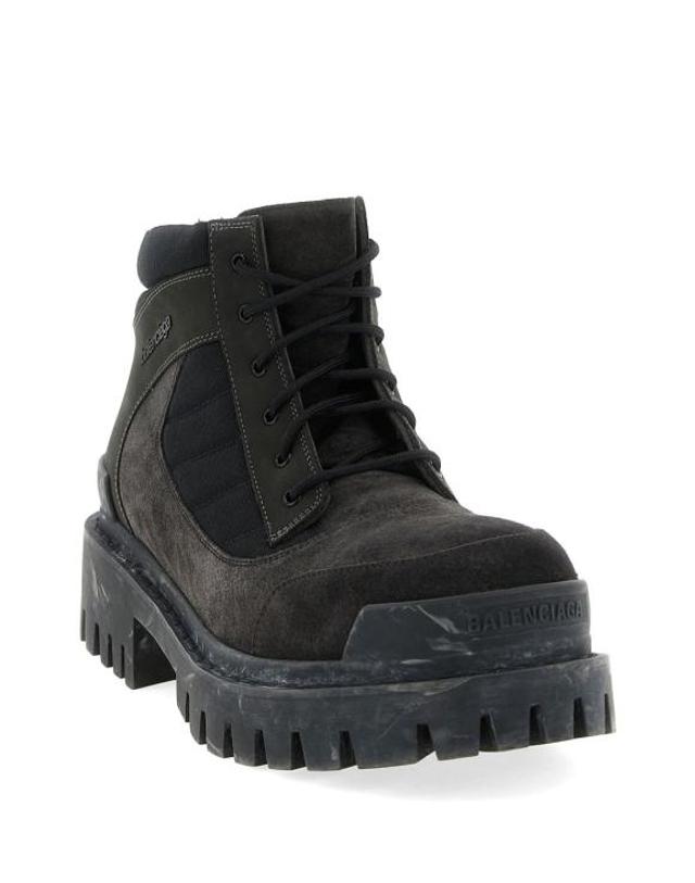 발렌시아가 [해외직구] 26FW 발렌시아가 컴뱃 스트라이크 로우 부츠 867708 WCB452010 BROWN BLACK 착용컷