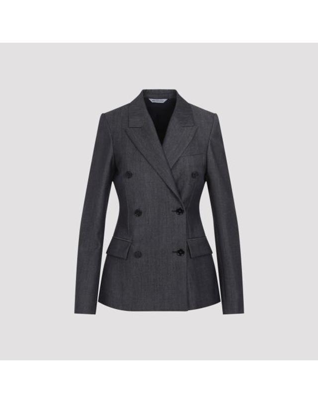 발렌시아가 [해외직구] 26FW 발렌시아가 오버사이즈 가죽 레이서 자켓 872296 TUT44 4100 DARK NAVY 착용컷