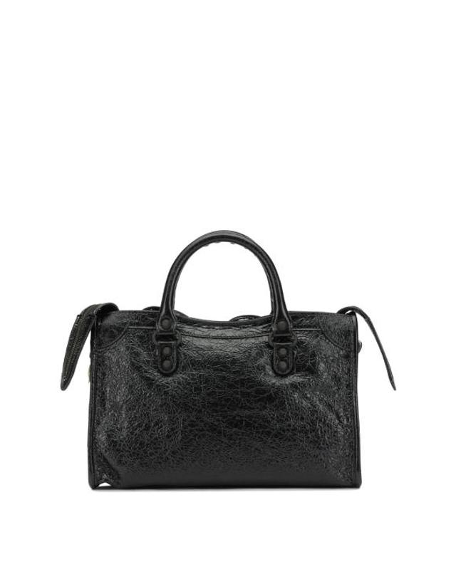 발렌시아가 [해외직구] 26FW 발렌시아가 르 시티 백 스몰 8657622ACFH1000 BLACK 착용컷