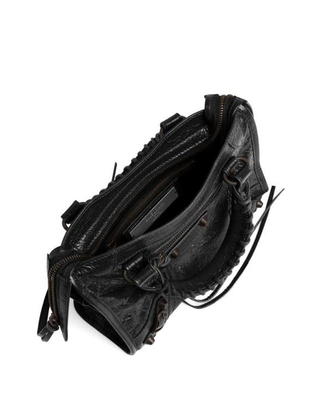 발렌시아가 [해외직구] 26FW 발렌시아가 르 시티 백 8657632ACFH 1000 BLACK 착용컷