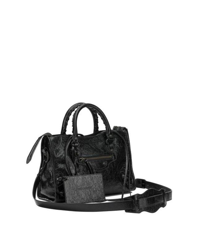 발렌시아가 [해외직구] 26FW 발렌시아가 르 시티 백 스몰 8657622ACFH1000 Black 착용컷