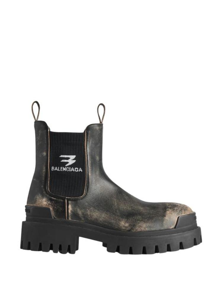 BALENCIAGA [해외직구] 26SS 발렌시아가 스트라이크 첼시 부츠 854082 WB2281919 BLACK