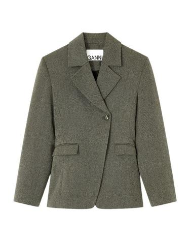 [해외직구] 25FW 가니 수트 자켓 W0752 809 Green