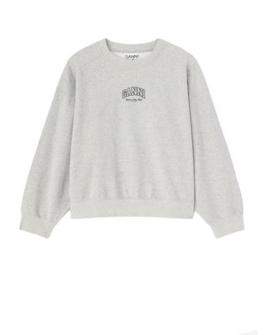 [해외직구] 가니 에센셜 크루넥 티셔츠 A1060022 920 Grey