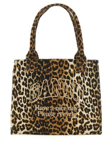 [해외직구] 26FW 가니 라지 캔버스 토트백 A7179943 Brown