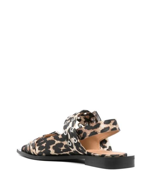 가니 [해외직구] 26FW 가니 플랫 슈즈 S2947 943 LEOPARD 착용컷