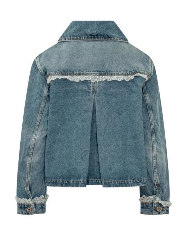가니 [해외직구] 26FW 가니 데님 자켓 A1010200 569 DARK BLUE VINTAGE 착용컷