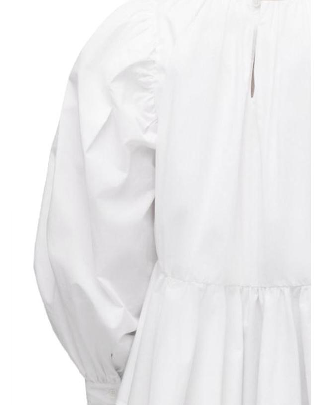 가니 [해외직구] 26FW 가니 긴팔 티셔츠 A1040500 151 BRIGHT WHITE 착용컷
