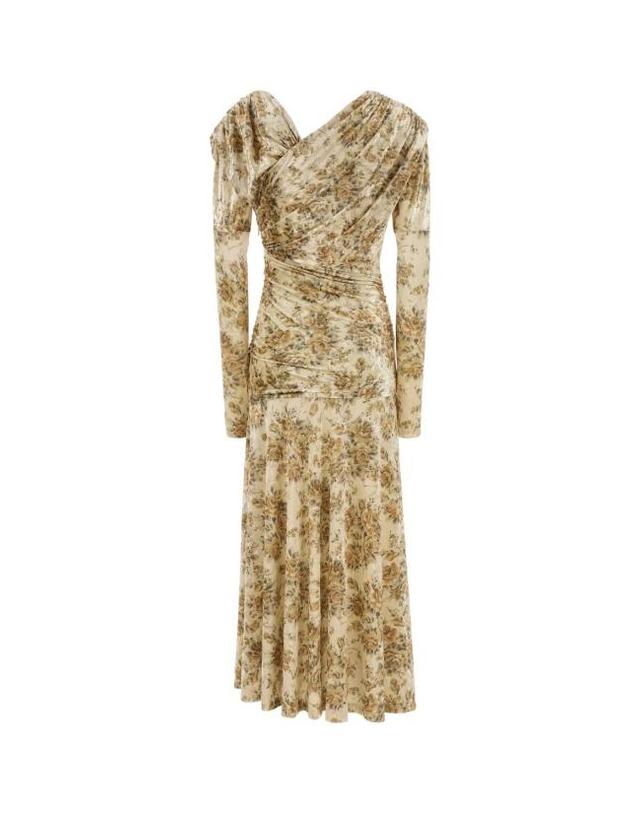 가니 [해외직구] 26SS 가니 원피스 T4373 054 BEIGE 착용컷