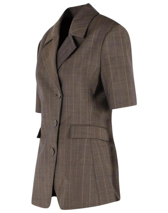 가니 [해외직구] 26FW 가니 수트 자켓 A1020099296 Brown 착용컷