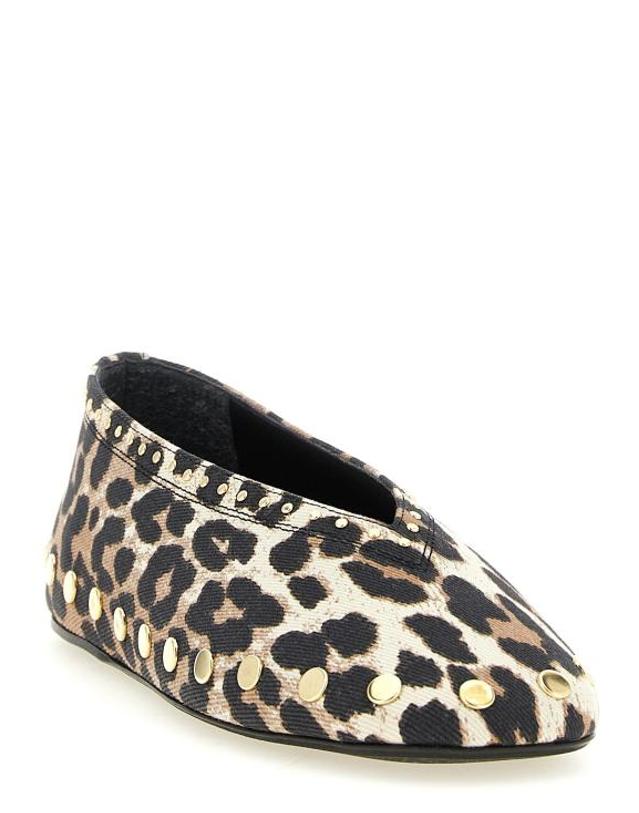 가니 [해외직구] 가니 스니커즈 LDD1020016859 LEOPARD PRINT 착용컷