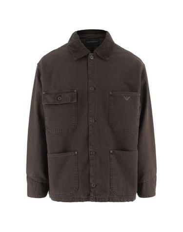 [해외직구] 26FW 엠포리오 아르마니 무스탕 EM006501AF27763U6030 BROWN