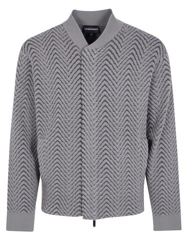 [해외직구] 26FW 엠포리오 아르마니 봄버 자켓 EM006449 AF29809 F6019 CHEVRON WALNUT